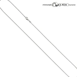 1,5mm Ankerkette Platinkette Halskette Halsschmuck aus 950 Platin, 70cm