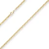 3,5mm Ankerkette-Steg Kette Collier Halskette aus 585 Gold Gelbgold 45cm