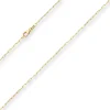 1,6mm Ankerkette weit Goldkette Collier Halskette aus 585 Gold Gelbgold 45cm