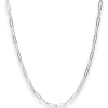 3,3mm Ankerkette weit Silberkette Collier Halskette aus 925 Silber 55cm