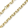 8,5mm Ankerktte Halskette Collier aus 585 Gold Gelbgold massiv 65cm Herren