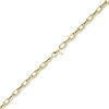 7,5mm Anker-Weit-Rechteck Kette Collier Halsschmuck aus 585 Gold Gelbgold 50cm