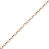 6mm Anker-Weit-Rechteck Kette Collier Halsschmuck aus 585 Gold Rotgold 55cm