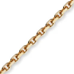 4mm Armband Armkette Ankerkette aus 585 Gold Rotgold massiv 19cm Goldarmband
