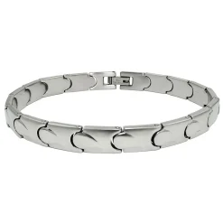 7,7mm Armband Armkette Armschmuck aus Edelstahl 20cm Unisex
