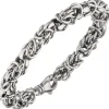 7,2mm Armband Armkette Armschmuck Erbs-Königskette aus echtem 925 Silber, 20cm