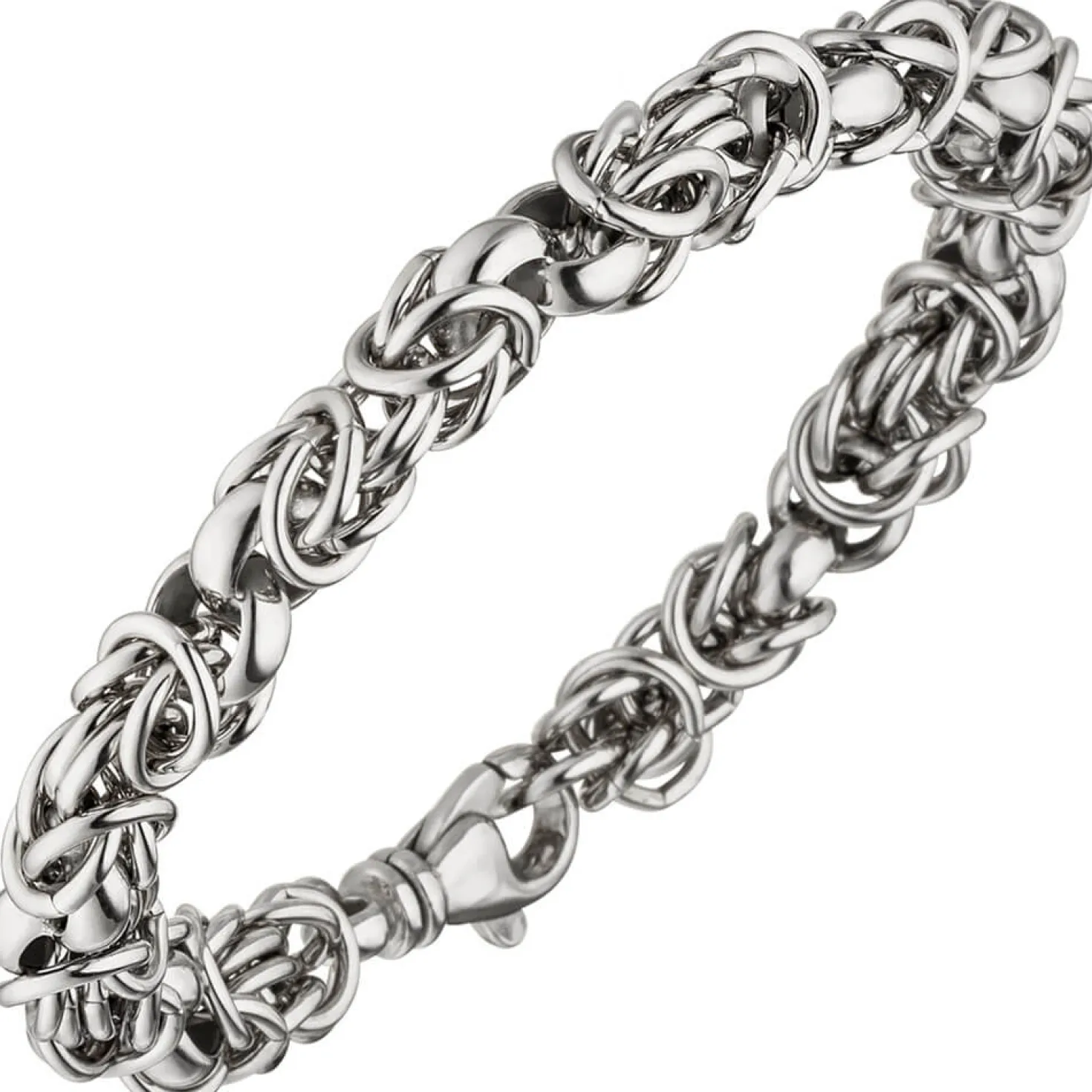7,2mm Armband Armkette Armschmuck Erbs-Königskette aus echtem 925 Silber, 20cm
