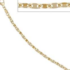 2,9mm Armband Armkette Armschmuck Goldarmband 585 Gold Gelbgold 19cm
