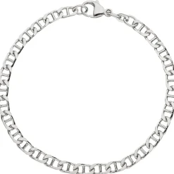 4,4mm Armband Armkette Armschmuck 925 Silber rhodiniert schlicht 21cm
