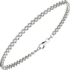 4mm Armband Armkette aus 925 Silber rhodiniert 19cm Silberarmband Armschmuck