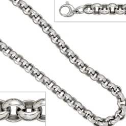 10,1mm Armband Armkette Erbsarmband aus 925 Silber 21cm Unisex