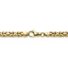 9mm Armband Armkette Königskette aus 750 Gold Gelbgold 24cm Herren