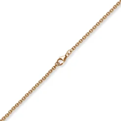 2,7mm Armband Armkette Rundankerkette 750 Gold Rotgold, 21cm Unisex