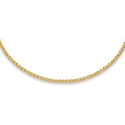 3mm Armband Armkette Zopfkette aus 750 Gold Gelbgold 21cm Unisex Goldarmband