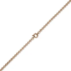 6mm Armband Erbskette aus 585 Gold Rotgold Armschmuck Armkette Goldarmband, 21cm