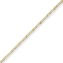 3,8mm Armband Fantasiekette Goldarmband Armschmuck aus 333 Gold Gelbgold 19cm