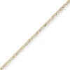 3,8mm Armband Fantasiekette Goldarmband Armschmuck aus 375 Gold Gelbgold 21cm