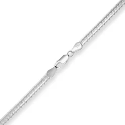 4,2mm Armband Fantasiekette Silberarmband Armschmuck aus 925 Silber 19cm