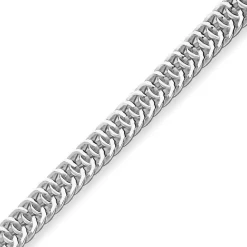 7,3mm Armband Fantasiekette Silberarmband Armschmuck aus 925 Silber 19cm