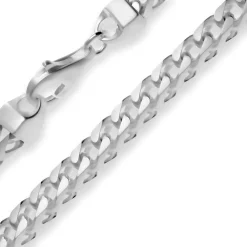 5,6mm Armband Fuchsschwanzkette Silberarmband Armschmuck aus 925 Silber 23cm