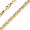 3,2mm Armband Königskette Goldarmband Armschmuck aus 585 Gold Gelbgold 21cm