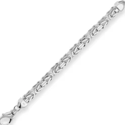 8mm Armband Königskette Silberarmband Armschmuck aus 925 Silber 19cm