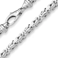 5,6mm Armband Königskette Silberarmband Armschmuck aus 925 Silber 23cm