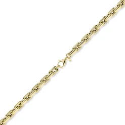 10mm Armband Phantasiekette Weitanker-Kette aus 585 Gold Gelbgold 22cm