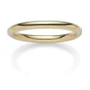 8mm Armreif Armband Armschmuck aus 750 Gold Gelbgold glänzend Ø 61x51mm innen
