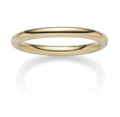8mm Armreif Armband Armschmuck aus 750 Gold Gelbgold glänzend Ø 61x51mm innen