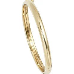 5,8mm Armreif Armband Armschmuck aus 585 Gold Gelbgold oval