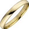 10,7mm Armreif Armband aus 925 Silber Gelbgold vergoldet glänzend Armschmuck