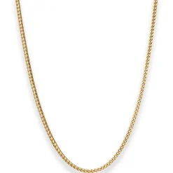 1,5mm Bingokette Collier Halskette aus 585 Gold Gelbgold 50cm