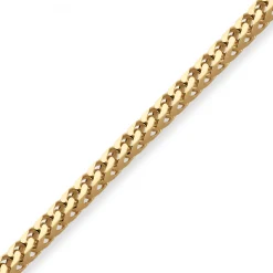 3,2mm Bingokette Goldkette Collier Halskette aus 750 Gold Gelbgold 45cm