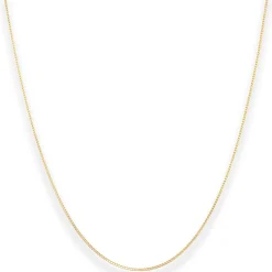 1mm Bingokette Goldkette Collier Halskette aus 333 Gold Gelbgold 45cm