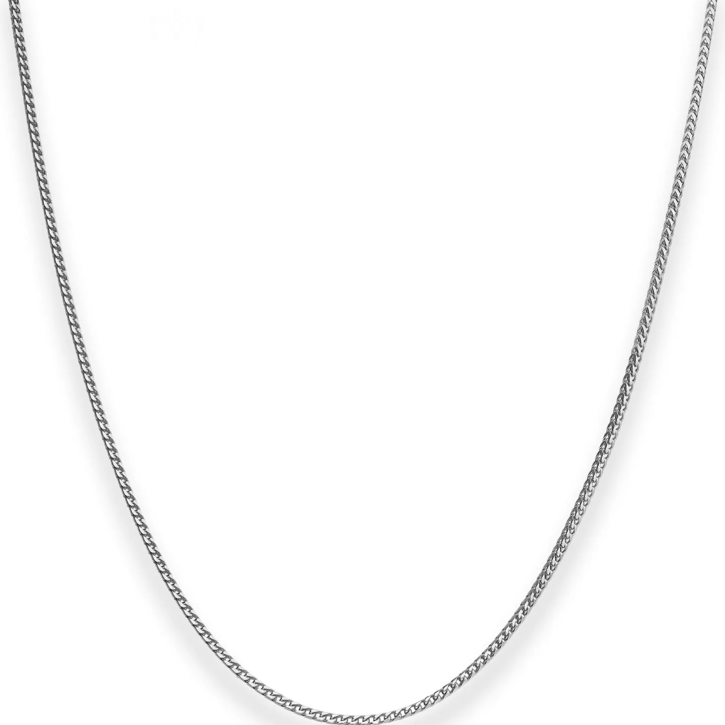 1,3mm Bingokette Goldkette Collier Halskette aus 585 Gold Weißgold 50cm