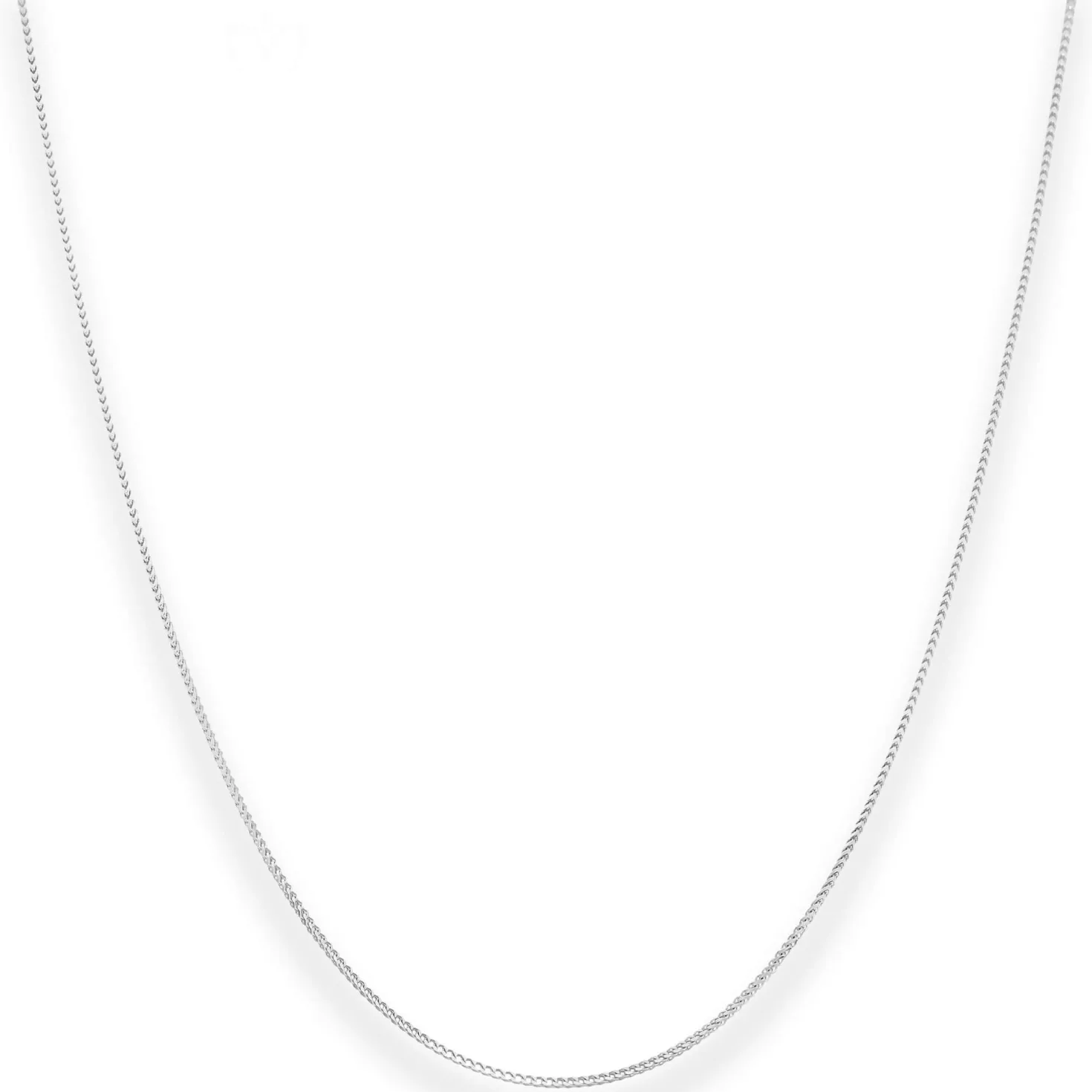 1mm Bingokette Goldkette Collier Halskette aus 585 Gold Weißgold 45cm