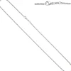 1,5mm Bingokette Kette Halskette Collier aus 585 Gold Weißgold 50cm