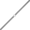 10mm breite Phantasie-Kette Halskette Collier aus 585 Gold Weißgold 50cm