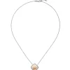 1,3mm Collier Ankerkette, Quadrat mit Zirkonia, 375 Gold Weißgold Rotgold, 45cm