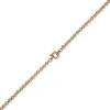 6mm Collier Erbskette aus 585 Gold Rotgold Halsschmuck Halskette Goldkette, 45cm