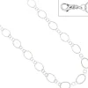 20,3mm Collier Halskette Kette Halsschmuck aus echtem 925 Silber, 80cm