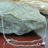 1mm Collier Kette Halskette, Venezianer, 925 Echtsilber, 36cm