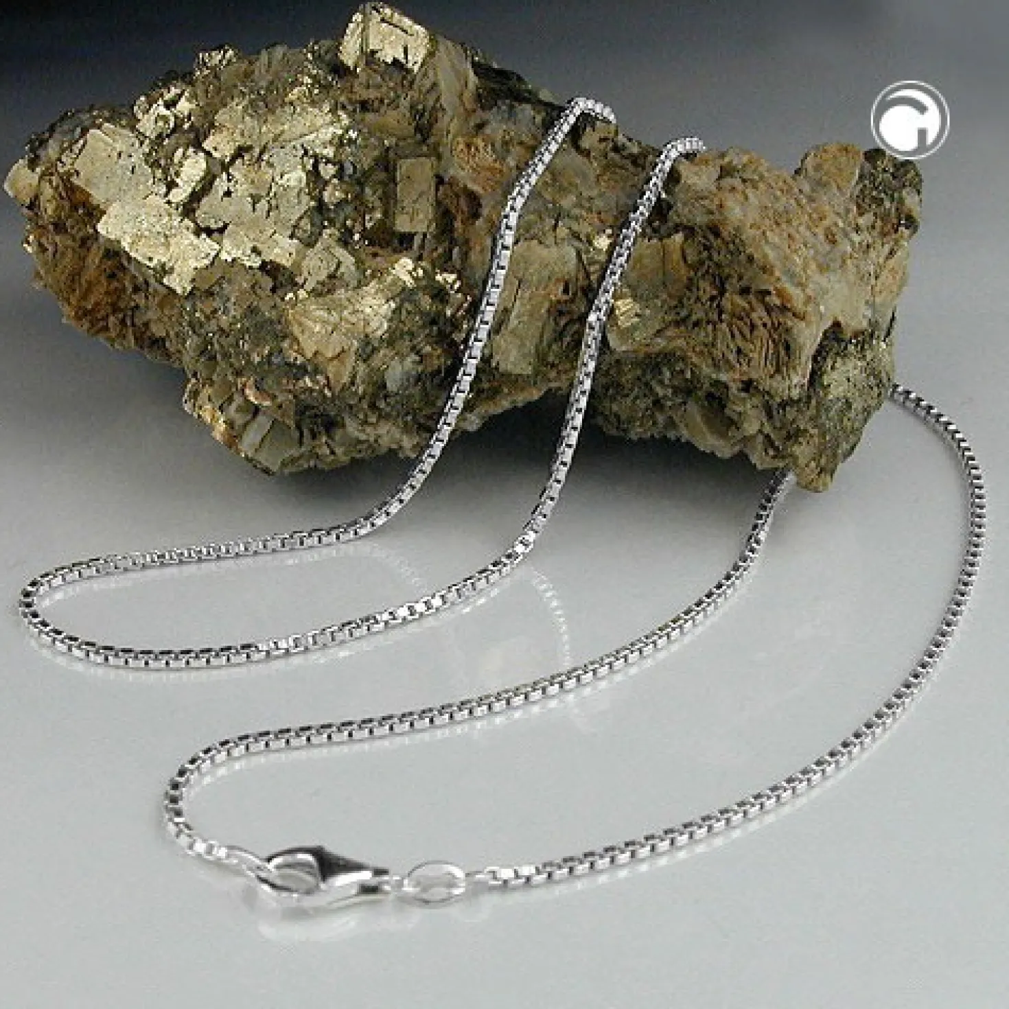 1,3mm Collier Kette Halskette, Venezianer, 925 Silber, Kinder, 36cm