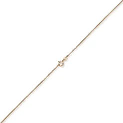 1,2mm Collier runde Veneziakette aus 585 Gold Rotgold Halsschmuck, 60cm