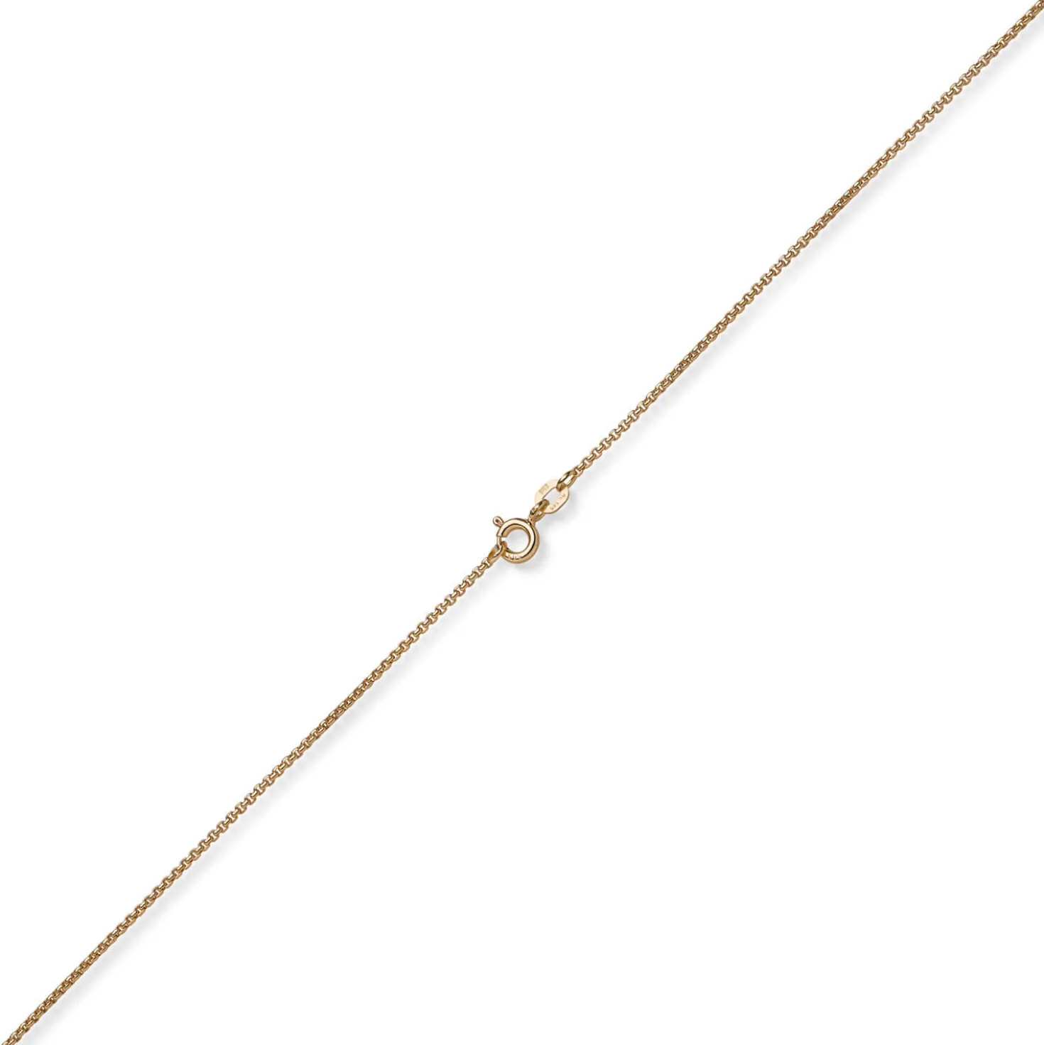 1,2mm Collier runde Veneziakette aus 585 Gold Rotgold Halsschmuck, 45cm