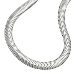 4mm Collier Schlangenkette 925 Echt Silber 45cm Halsschmuck Silberkette