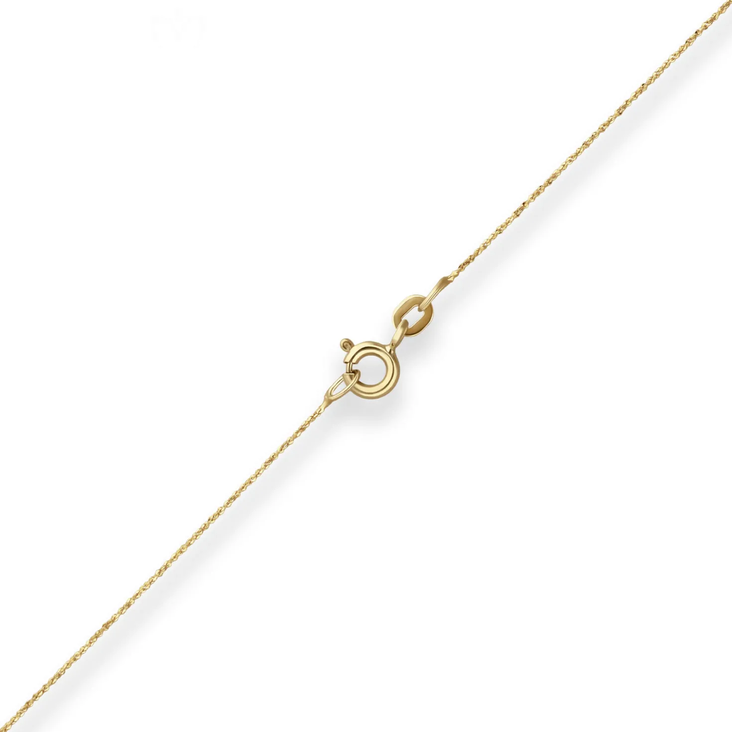 0,7mm Criss-cross-Kette Collier Halskette aus 585 Gold Gelbgold 45cm