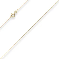 0,7mm Criss-cross-Kette Collier Halskette aus 585 Gold Gelbgold 50cm