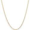 1,4mm Criss-cross-Kette Goldkette Collier Halskette aus 585 Gold Gelbgold 40cm
